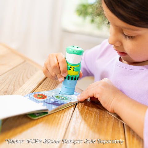 Sticker WOW! Mini Activity Pad with Refill - Dinosaur