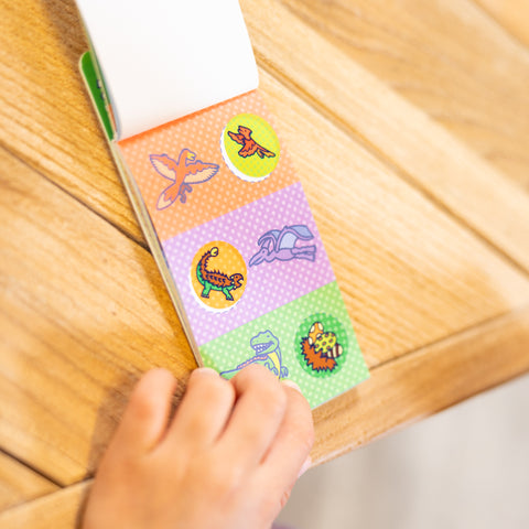 Sticker WOW! Mini Activity Pad with Refill - Dinosaur