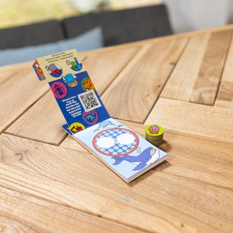 Sticker WOW! Mini Activity Pad with Refill Stickers - Mystery-Theme