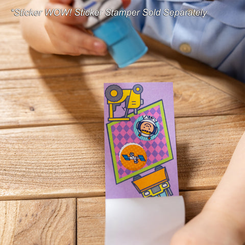 Sticker WOW! Mini Activity Pad with Refill Stickers - Mystery-Theme