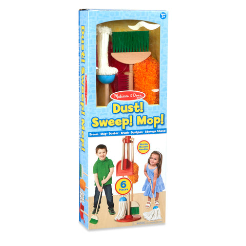Let’s Play House – Dust, Sweep & Mop