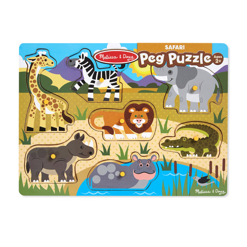 Safari Peg Puzzle