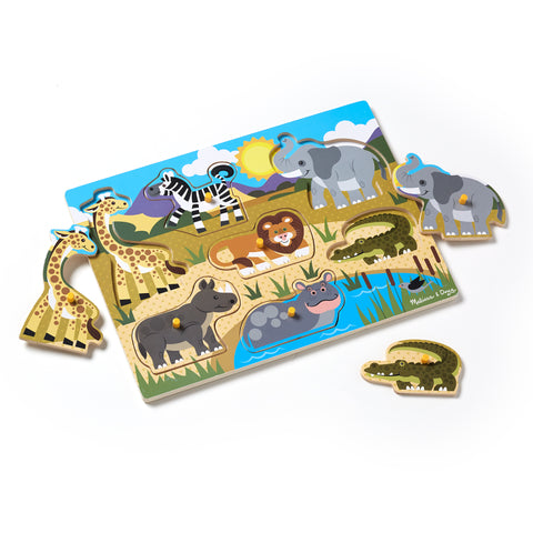 Safari Peg Puzzle