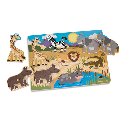 Safari Peg Puzzle