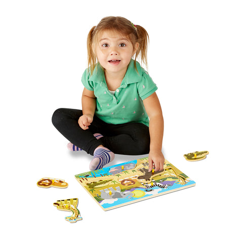 Safari Peg Puzzle