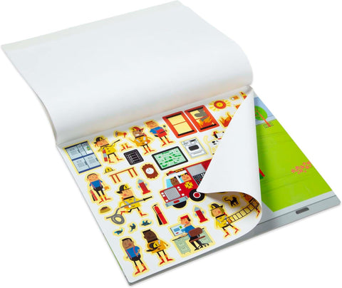 Reusable Sticker Pad - My Town
