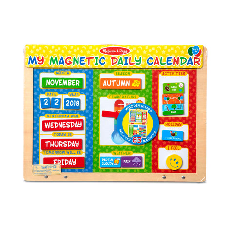 My First Daily Magnetic Calendar