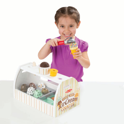 Scoop & Serve Ice Cream Counter