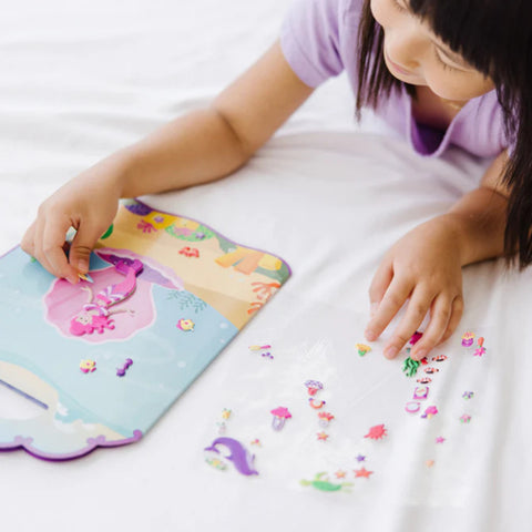 Puffy Sticker Play Set – Mermaid