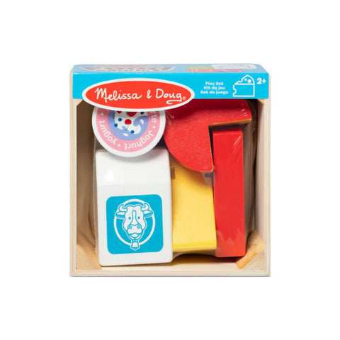 Wooden Food Groups Play Set – Dairy