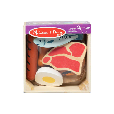 Wooden Food Groups Play Set – Protein