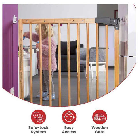 Maestro Door-Stairgate - Natural