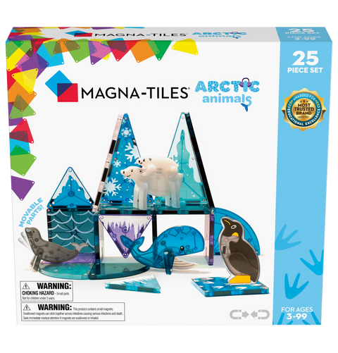 MAGNA-TILES® Arctic Animals - 25 Pieces