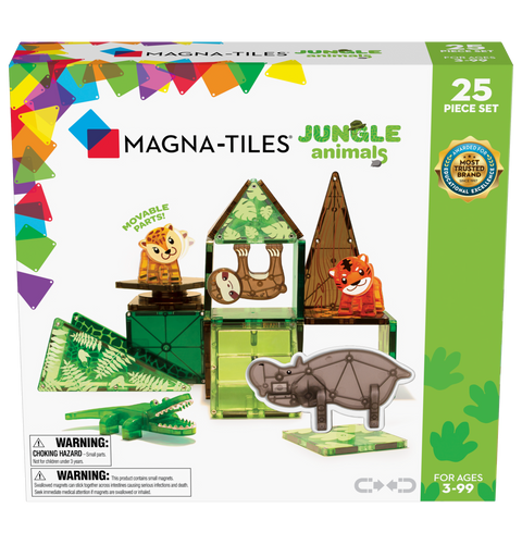 MAGNA-TILES® Jungle Animals 25-Pieces