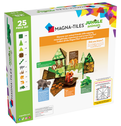 MAGNA-TILES® Jungle Animals 25-Pieces