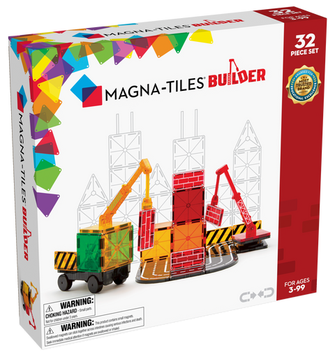 Magna-Tiles BuilderS clear 32pcs L