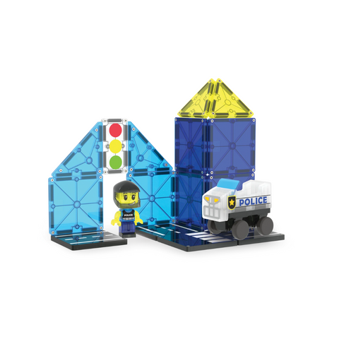 MAGNA-TILES® Police Patrol 20-Piece Set