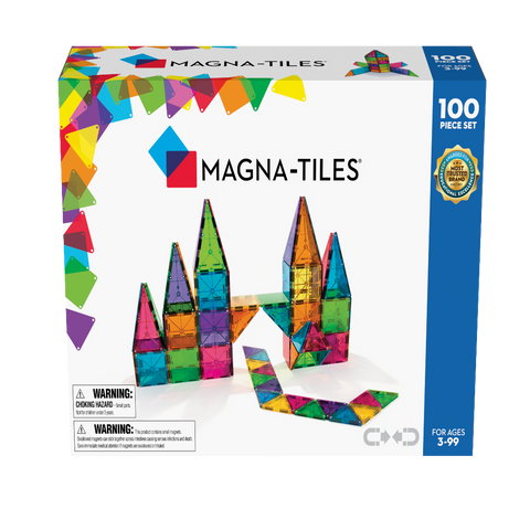 MAGNA-TILES | Classic 100 - Piece Set | Age 3+| TOYBOX