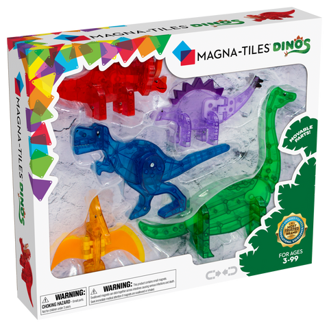 MAGNA-TILES® Dinos 5 Pieces Set