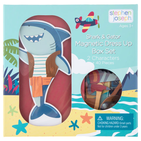 Magnetic Dress Up Doll - Shark and Gator