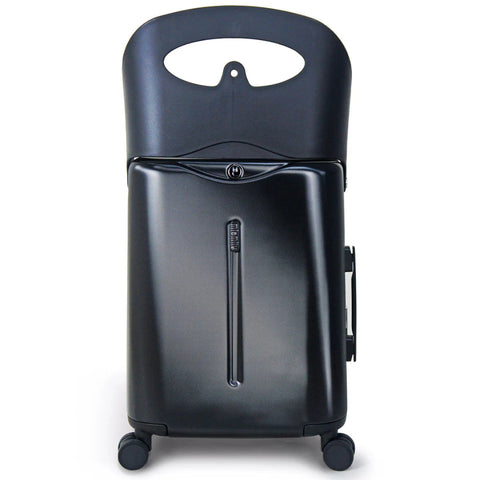 Miamily | Carry-On Luggage Trolly Bag | Midnight Black, 18 inch