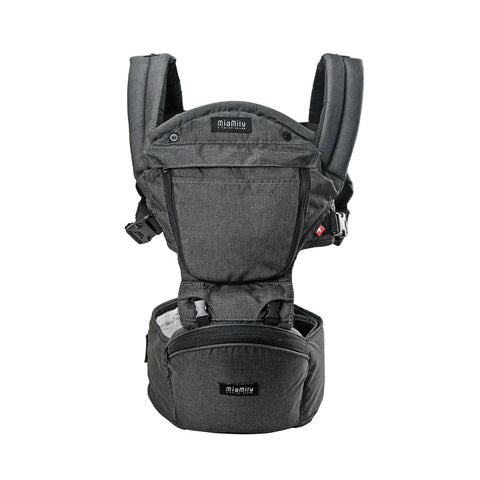 Miamily | Hipster Plus Baby Carrier | Charcoal Grey