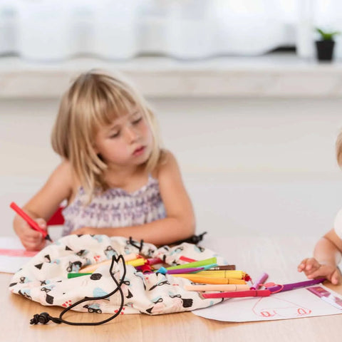 Play&Go - Mini Playmat and Storage bag- Supergirl