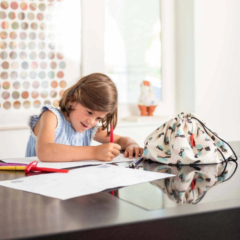 Play&Go - Mini Playmat and Storage bag- Supergirl