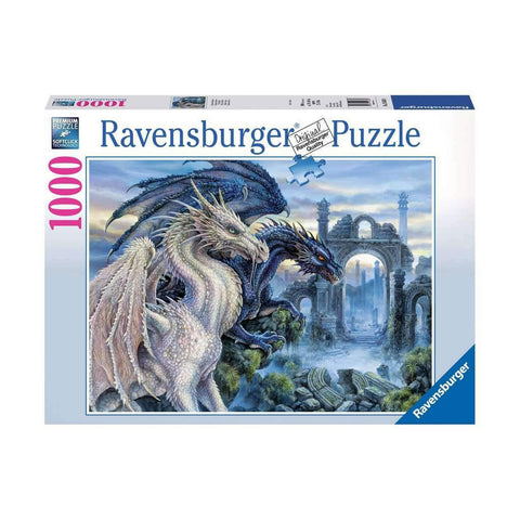 Mystical Dragons 1000‑Piece Jigsaw Puzzle – Ages 12+