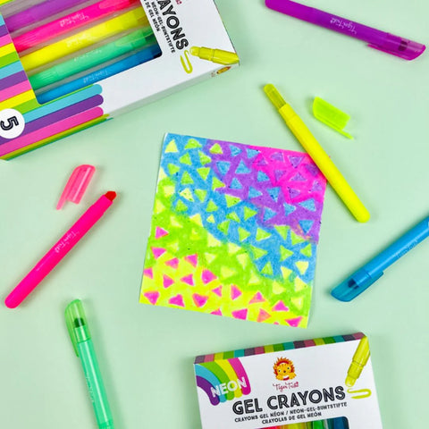 Neon Gel Crayons