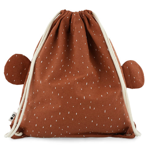 Trixie:Drawstring Bag - Mr. Monkey