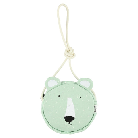Trixie:Round Purse - Mr. Polar Bear