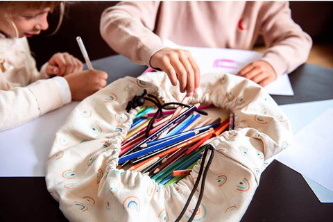 Play&Go - Playmat and Storage Bag - Rainbows