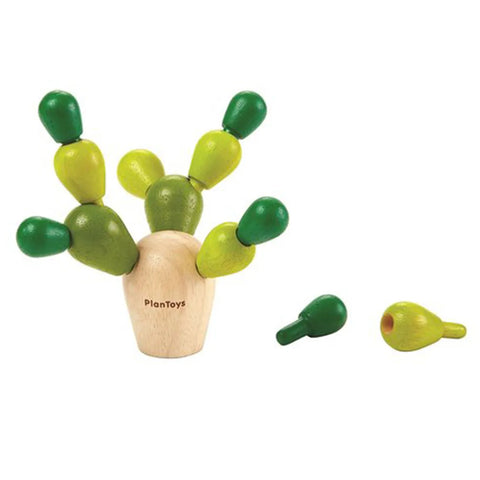 PlanToys Mini Balancing Cactus - Green