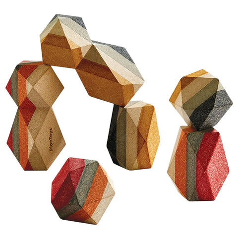 PlanToys Geo Stacking Rock