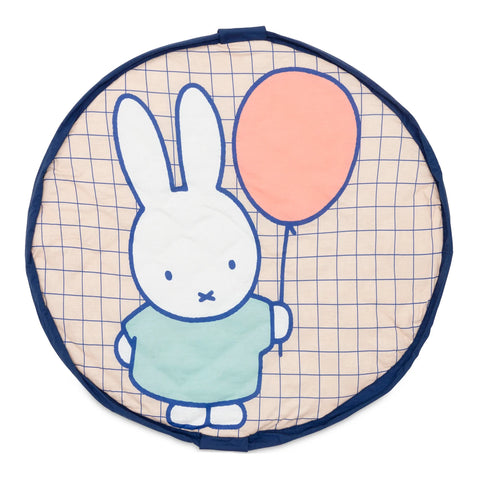 Play&Go Miffy 3-in-1 Baby Playmat | Diaper Bag & Toy Storage