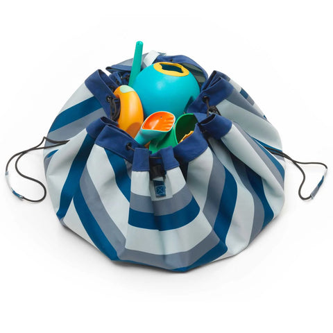 Play & Go Outdoor | Waterproof Playmat & Toy Storage Bag for Kids