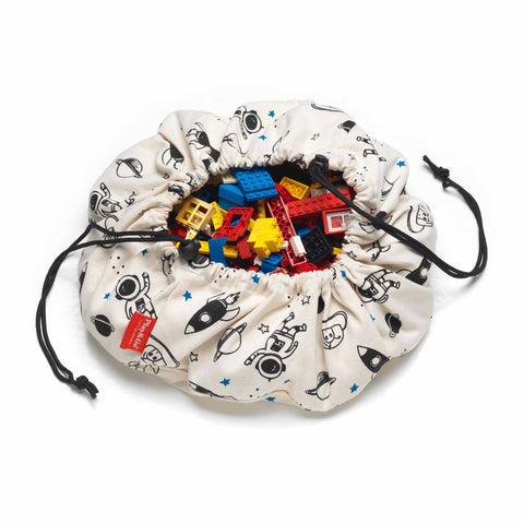 Play&Go Space Explorer Mini Storage Bag – Toy Organizer & Playmat