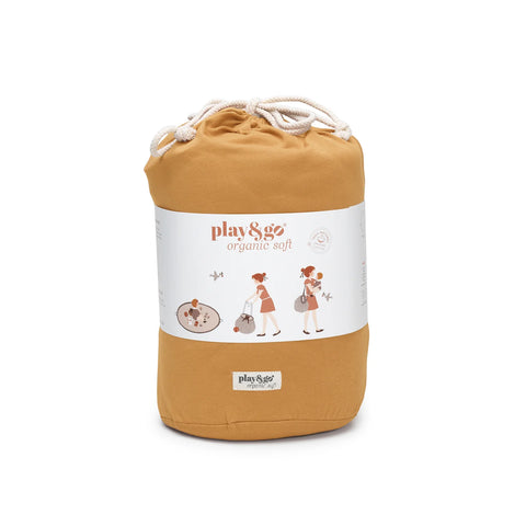 Play&Go - Organic Baby Mat - Mustard Chai Thai