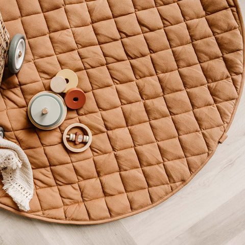 Play&Go  Organic Baby Mat – Tawny Brown