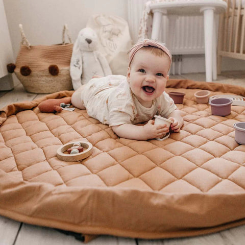 Play&Go  Organic Baby Mat – Tawny Brown