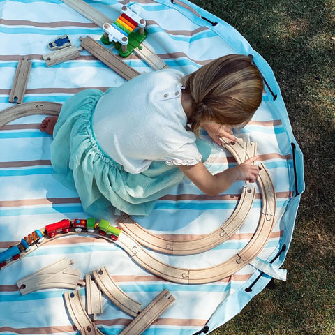 Play&Go - Outdoor Playmat and Storage bag - Stripes