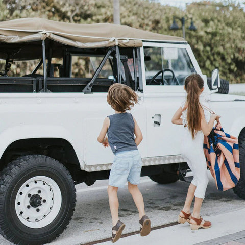 Play&Go - Storage Bag Outdoor Stripes Mokka