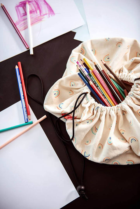 Play&Go - Playmat and Storage Bag - Rainbows