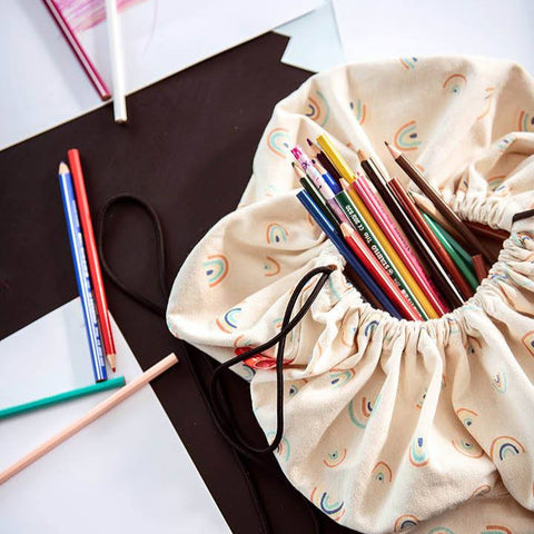 Play and Go - Playmat and Storage bag Mini - Rainbow