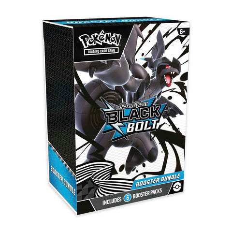 Pokémon Scarlet & Violet-Black Bolt Booster Bundle (6 Packs)