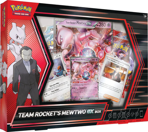 Pokémon TCG: Team Rocket’s Mewtwo ex Box 