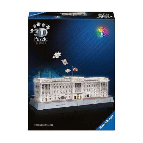 Ravensburger - Iconics Buckingham Palace Light Up 216 Piece 3D Puzzle
