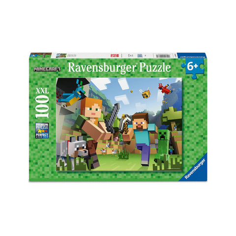 Ravensburger - Minecraft 100 Piece XXL Jigsaw Puzzle