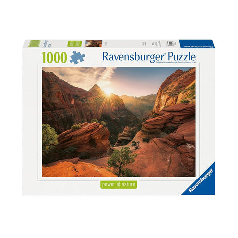 Ravensburger - Zion Canyon USA 1000 Piece Jigsaw Puzzle